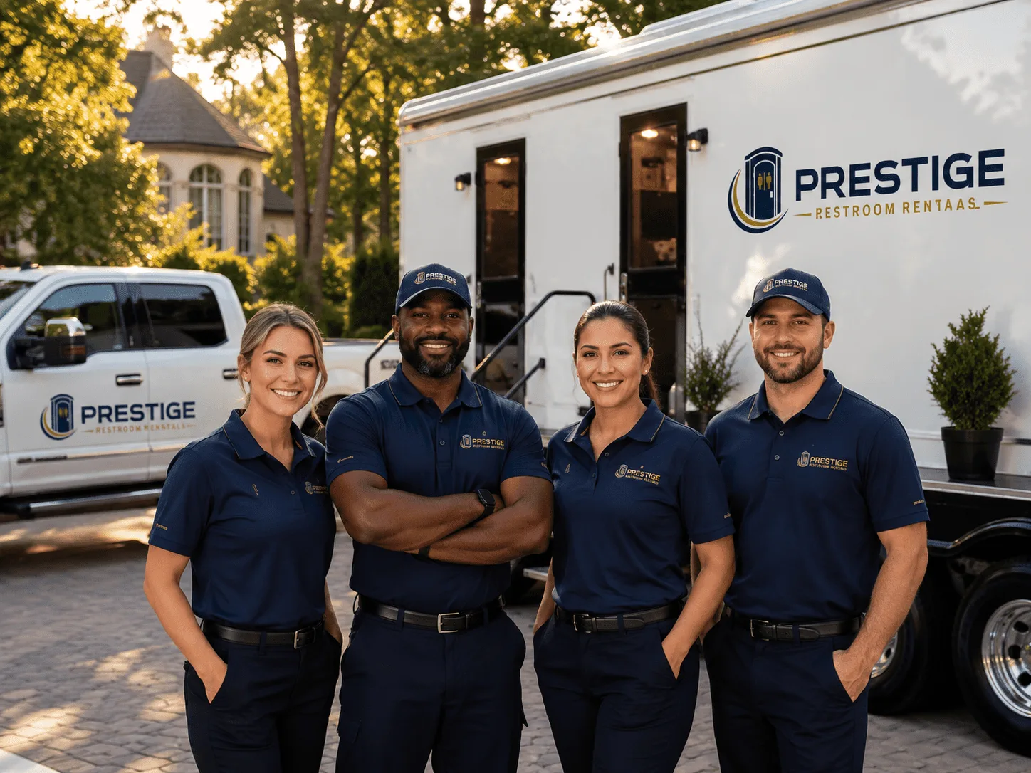 Trusted Luxury Portable Restrooms company in Echo, OR